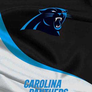 NFL Carolina Panthers Galaxy Buds Plus Skin